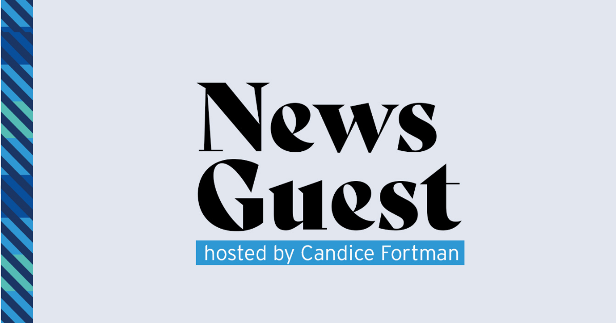 News Guest hosted by Candice Fortman logo