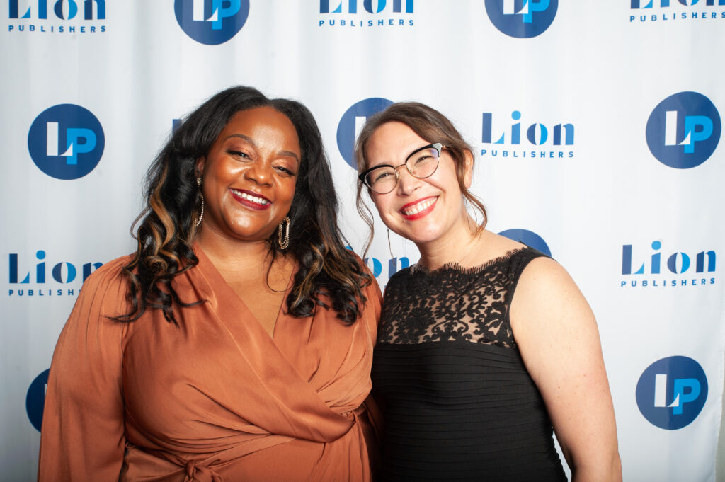 Candice and Lisa at the LION Awards 2022
